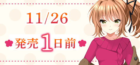 11/26 発売前日